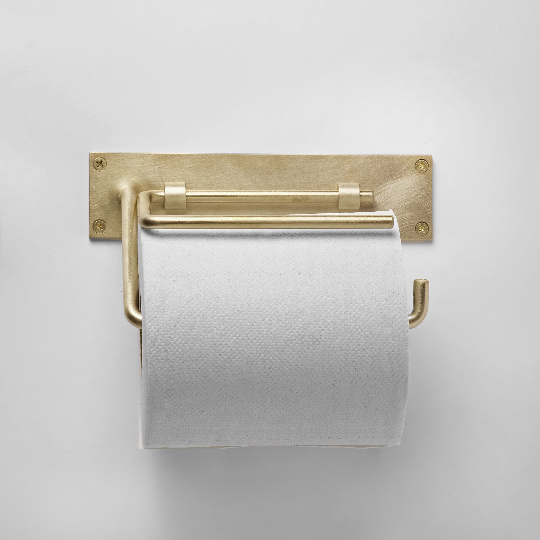 Chiba METAL Works & Design | Brass Roll Paper Holder - Analogue Life