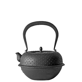 煎茶道具　柚子肌　線文　銅蓋　鉄瓶　鉄壷　V　R6428 釜定 | 鉄瓶 柚子 肌 - Analogue Life